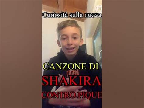 nuova canzone sulla piqué.